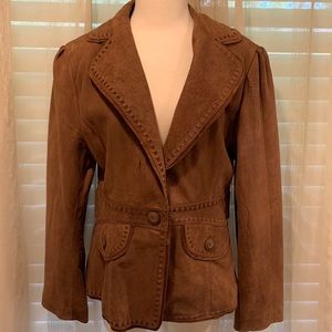 Vintage Columbia Sportswear leather jacket